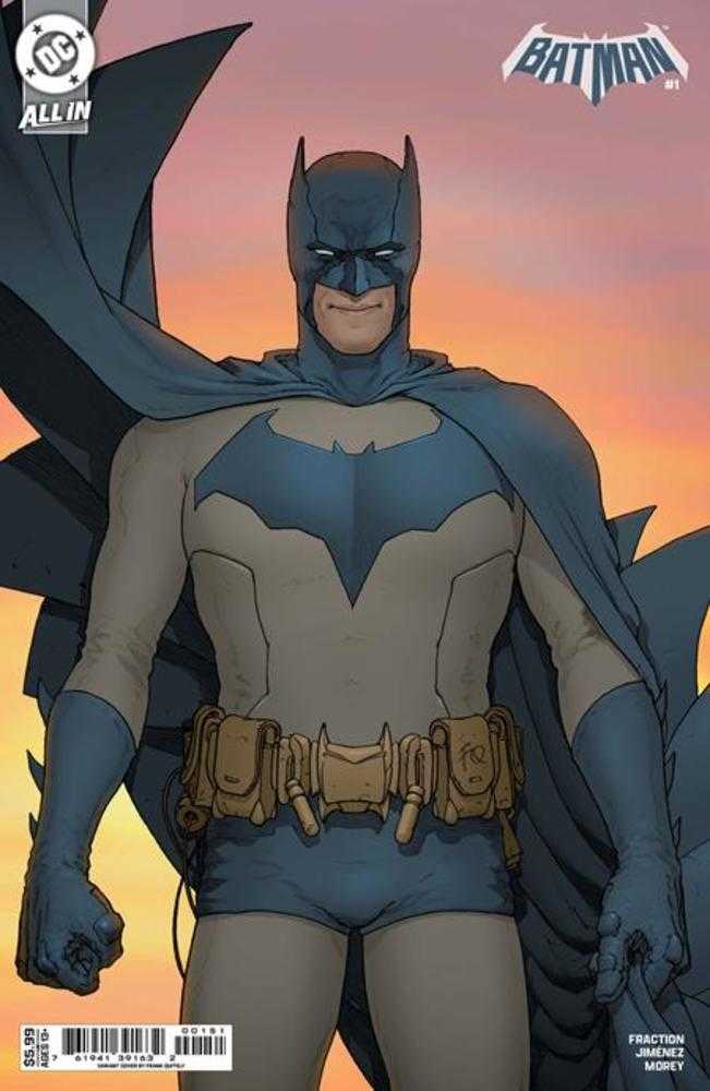 Batman #1 Portada E Frank Quitely Variante en cartulina