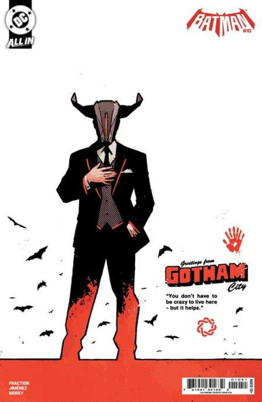 Batman 10 Cover F 1 in 25 David Aja Card Stock Variant - Cadets Toys & Comics