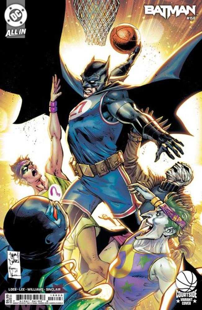 Batman 158 Cover G Tony S Daniel Courtside Card Stock Variant - Cadets Toys & Comics