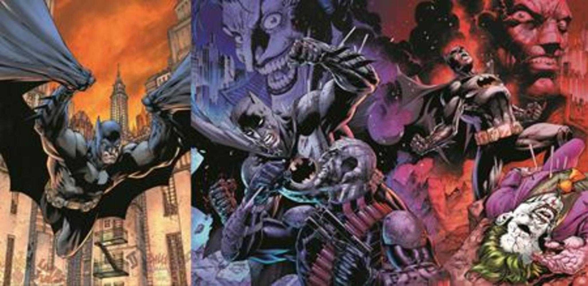 Batman 158 Cover J Jim Lee & Scott Williams Connecting Gatefold Card Stock Variant - Cadets Toys & Comics
