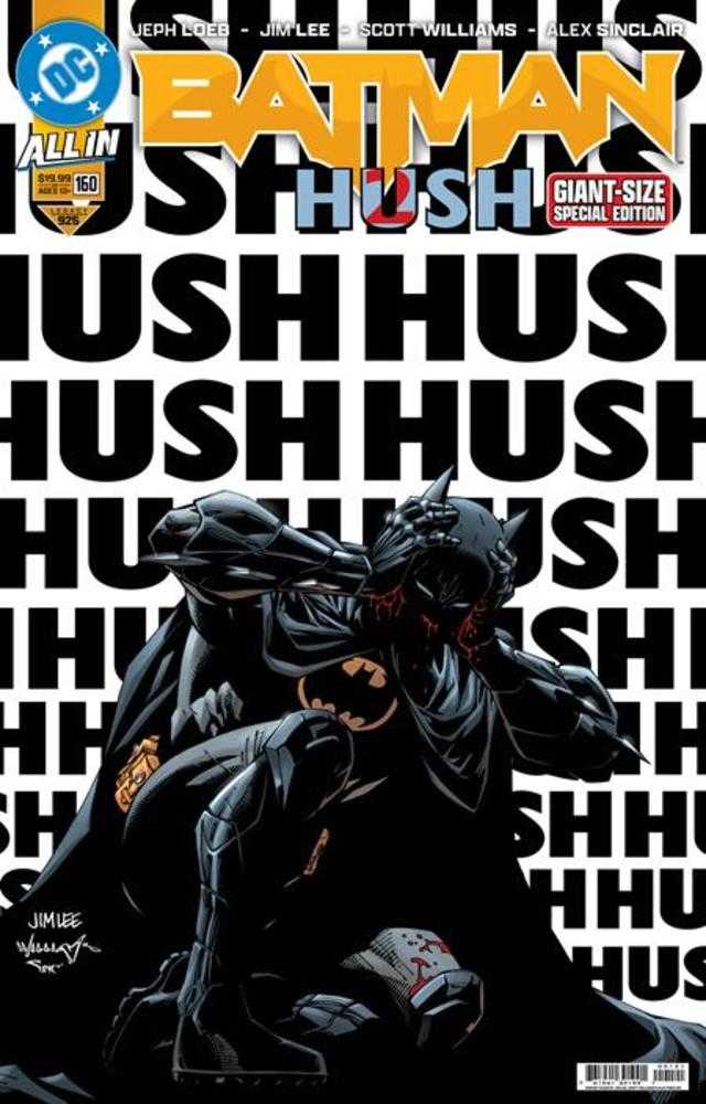 Batman #160 Edición Especial de Tamaño Gigante Portada B Variante Metalizada de Jim Lee