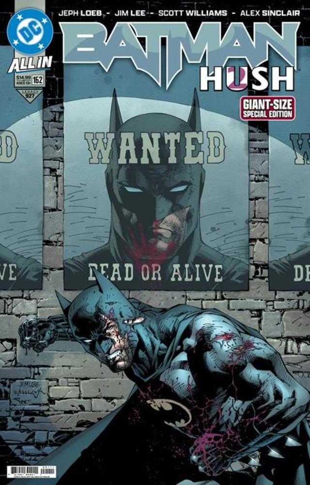 Batman #162 Edición Especial Tamaño Gigante Portada A Jim Lee