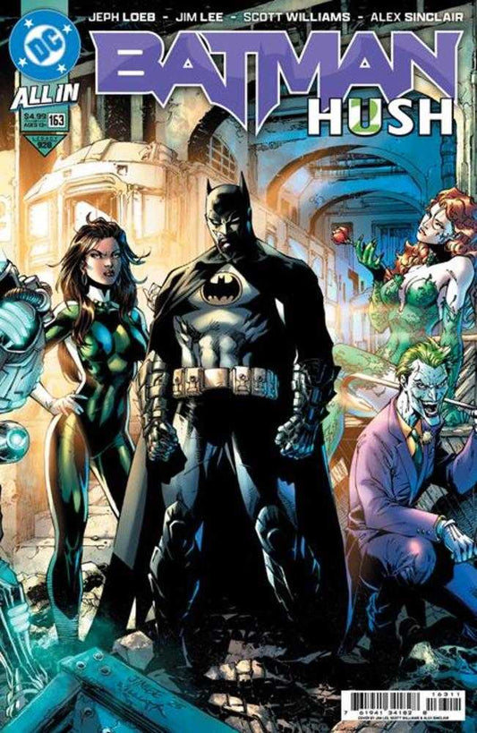 Batman 163 Cover A Jim Lee & Scott Williams Batman Connecting Middle Alternate Color - Cadets Toys & Comics