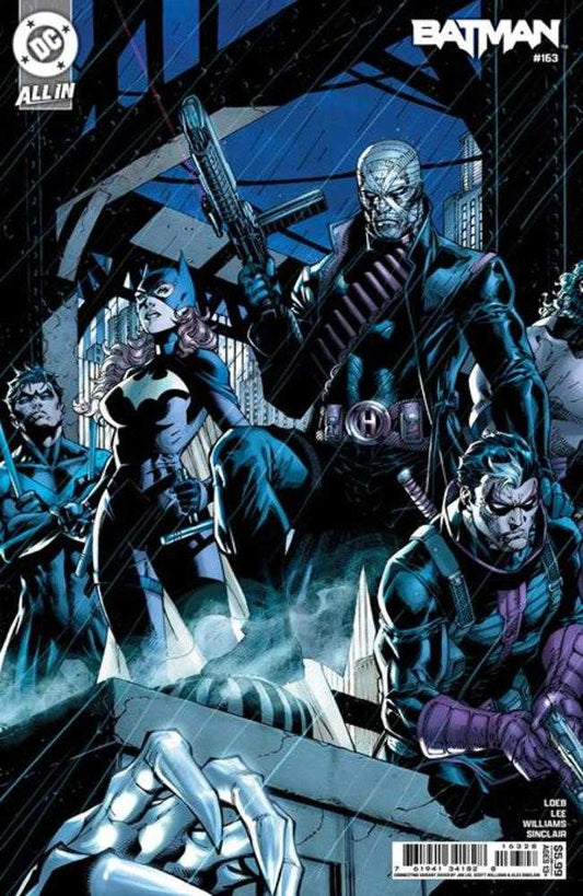 Batman 163 Cover F Jim Lee & Scott Williams Hush Connecting Middle Card Stock Variant - Cadets Toys & Comics