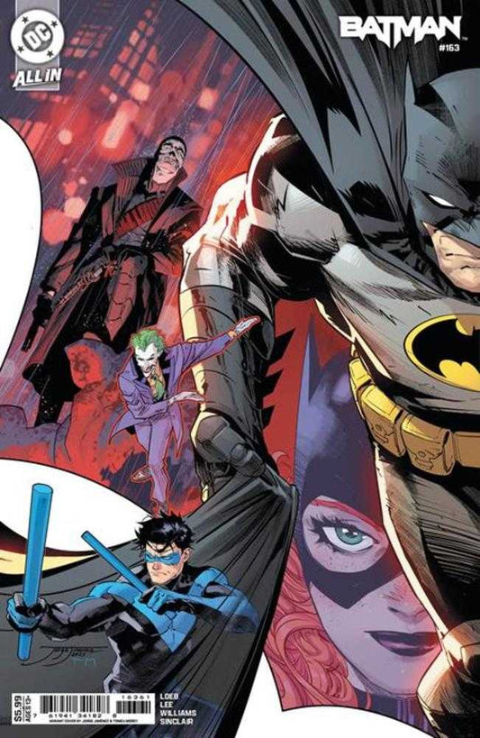 Batman 163 Cover J Jorge Jimenez Connecting Card Stock Variant - Cadets Toys & Comics