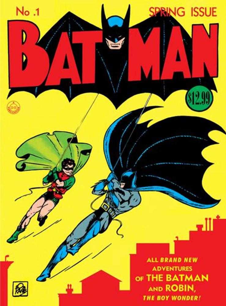 Batman (1940) #1 Edición Facsímil Portada B Variante Bob Kane Foil
