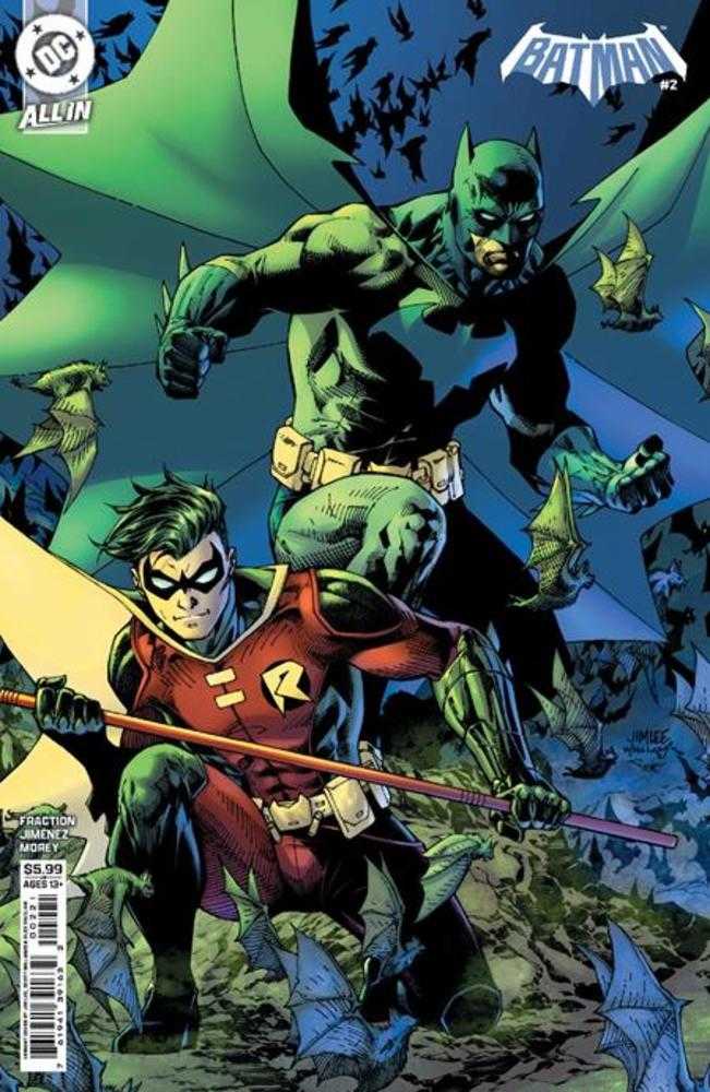 Batman #2 Portada B Variante en cartulina de Jim Lee