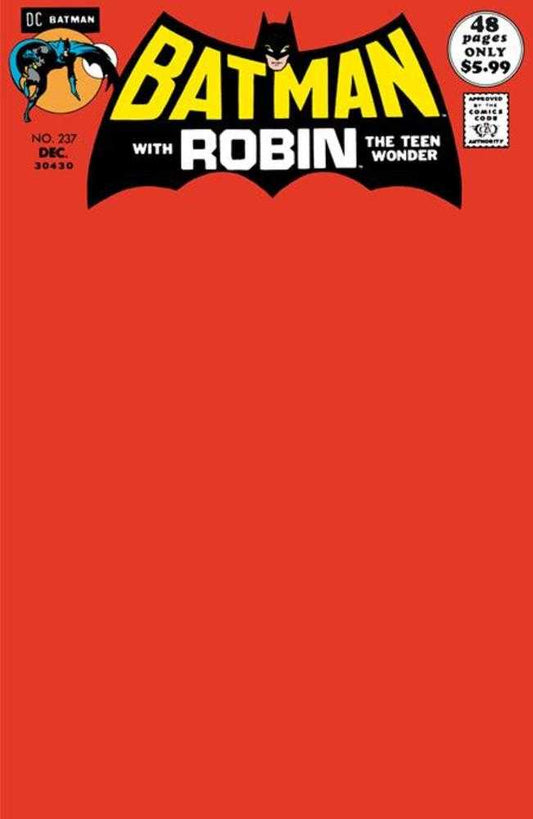 Comic book cover featuring "Batman with Robin."
