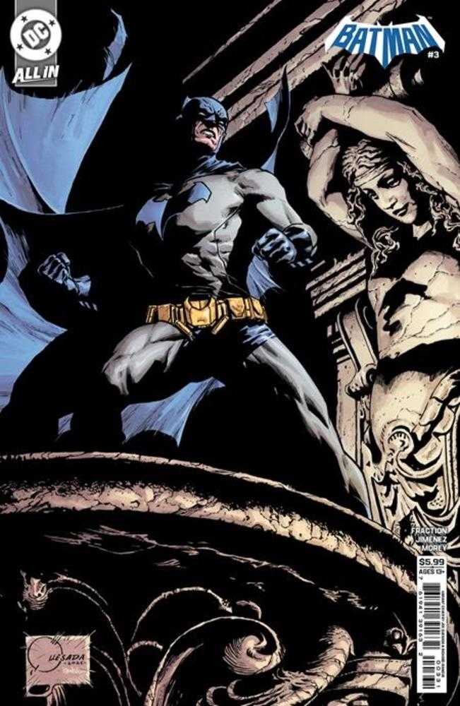 Batman #3 Portada D Joe Quesada Variante en cartulina
