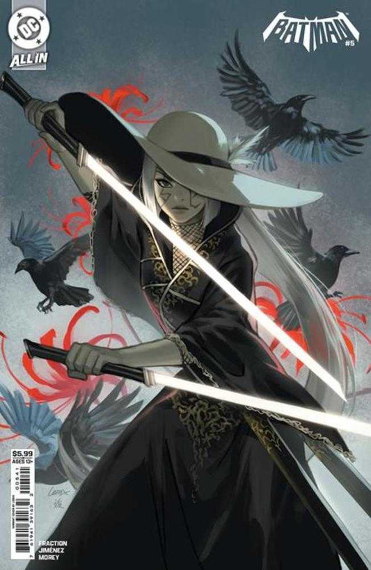 Batman 5 Cover D Lesley Leirix Li Card Stock Variant - Cadets Toys & Comics