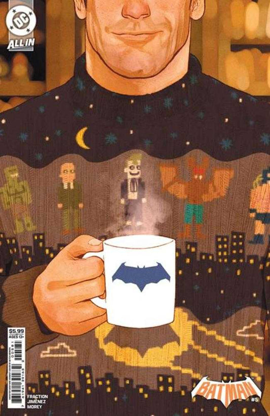 Batman 5 Cover F Mitch Gerads Sweater Weather Card Stock Variant - Cadets Toys & Comics