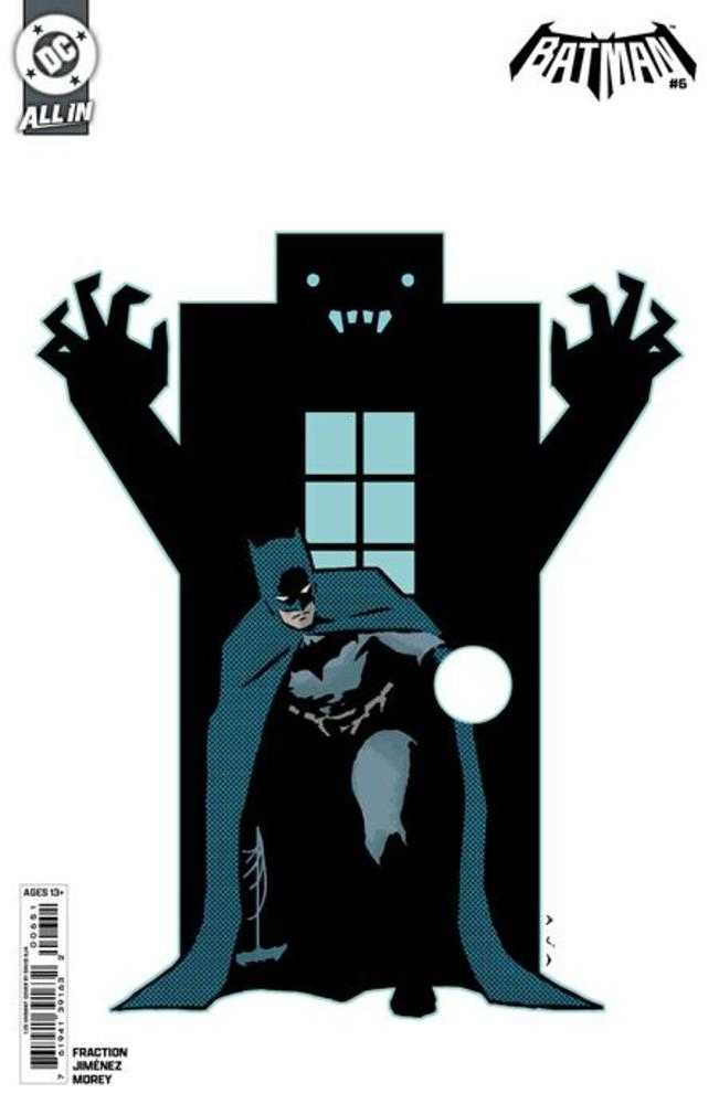 Batman 6 Cover H 1 in 25 David Aja Card Stock Variant - Cadets Toys & Comics