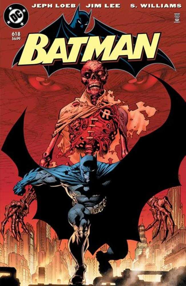 Batman #618 Edición Facsímil Portada B Variante Metalizada de Jim Lee