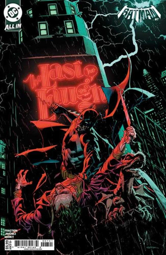 Batman 7 Cover D Ryan Sook Card Stock Variant - Cadets Toys & Comics