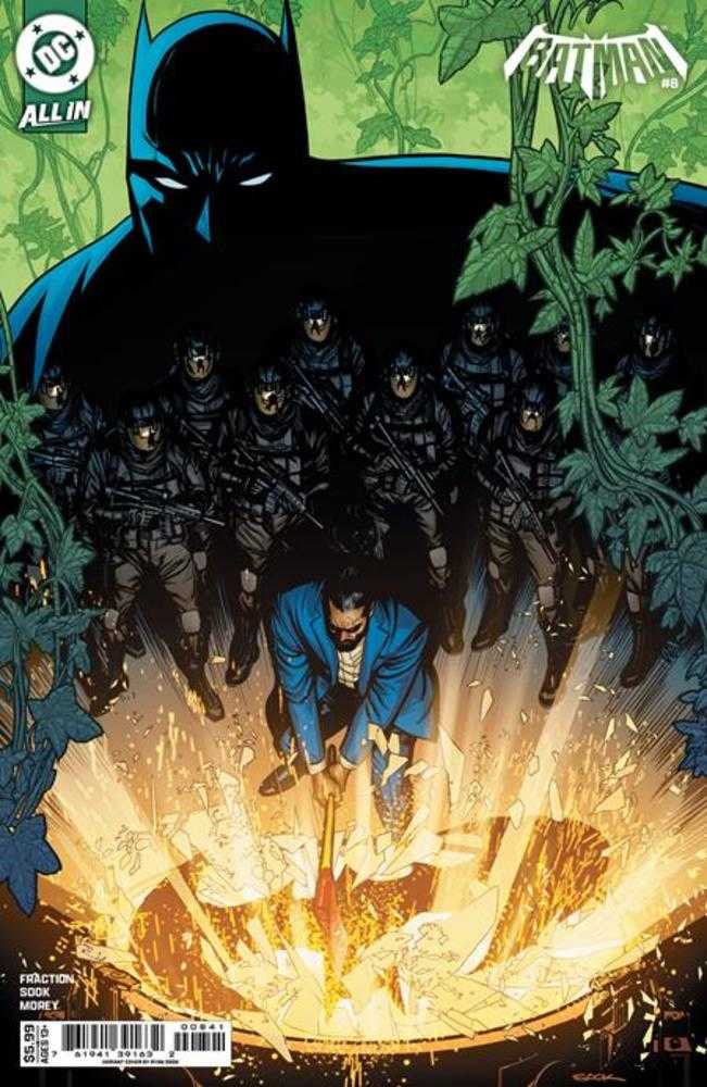 Batman 8 Cover D Ryan Sook Card Stock Variant - Cadets Toys & Comics