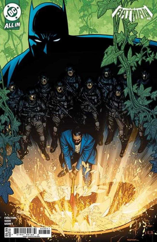 Batman 8 Cover D Ryan Sook Card Stock Variant - Cadets Toys & Comics
