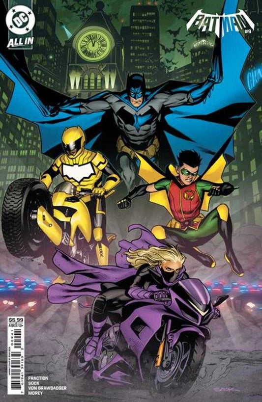 Batman 9 Cover D Ryan Sook Card Stock Variant - Cadets Toys & Comics