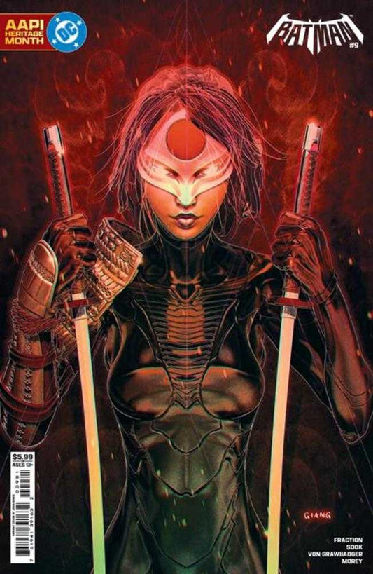 Batman 9 Cover G John Giang Aapi Heritage Month Card Stock Variant - Cadets Toys & Comics