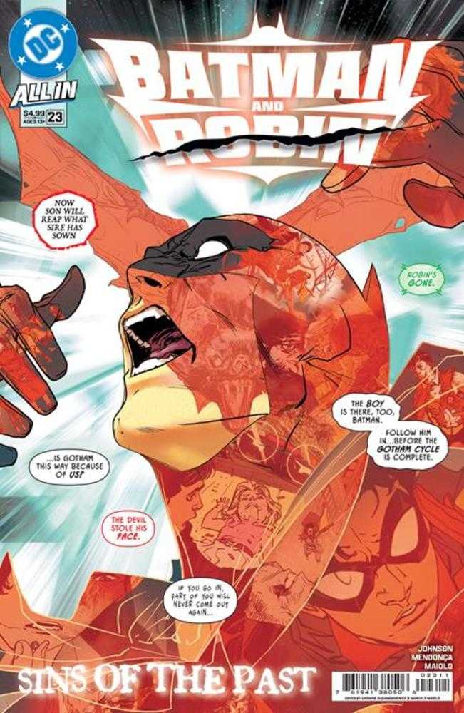 Batman y Robin #23 cubren a Carmine Di Giandomenico