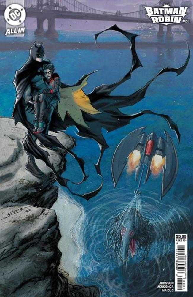 Batman y Robin #23 Portada B Juan Ferreyra Variante en cartulina