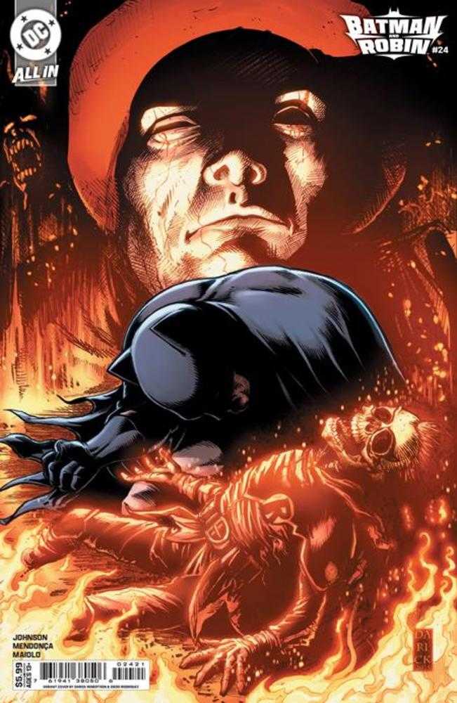 Batman y Robin #24 Portada B Darick Robertson Variante en cartulina