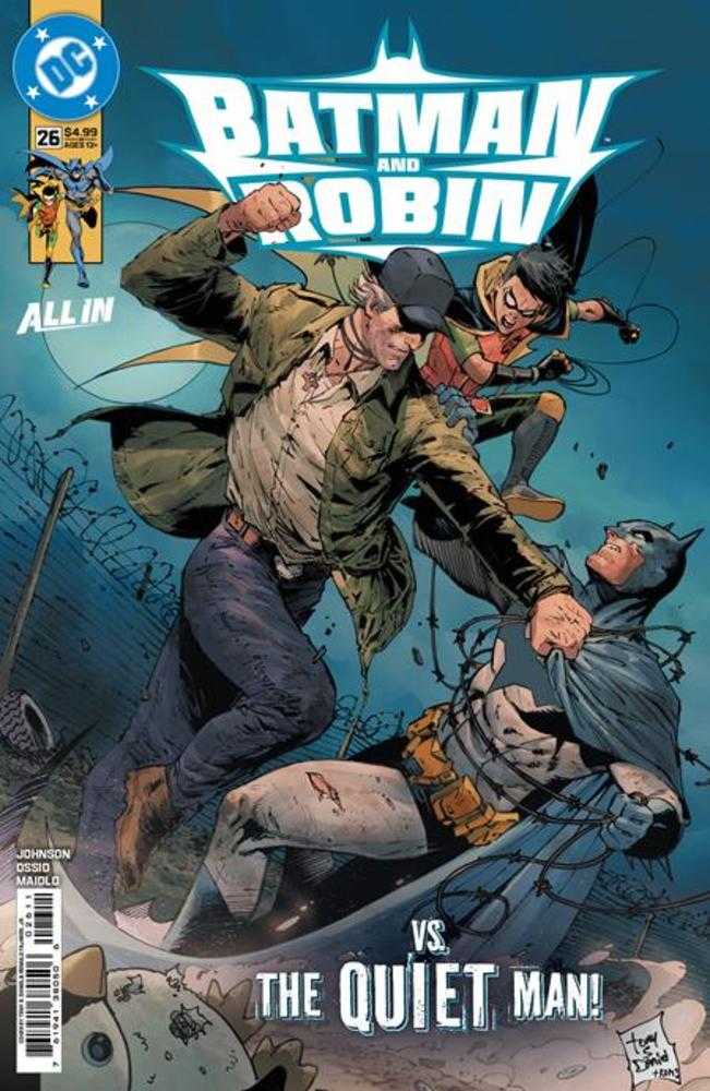 Batman y Robin n.º 26, portada A, Tony S. Daniel