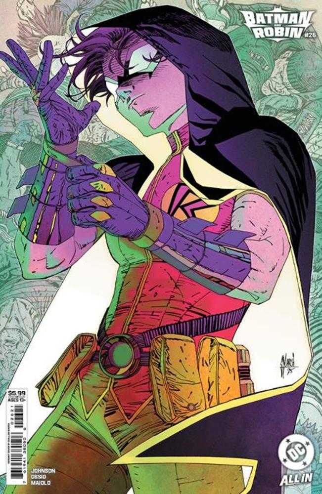 Batman y Robin #26 Portada B Guillem March Variante en cartulina