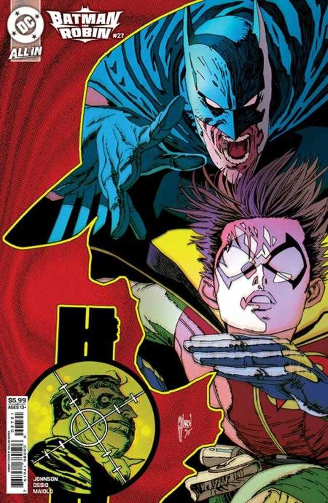 Batman y Robin #27 Portada B Guillem March Variante en cartulina