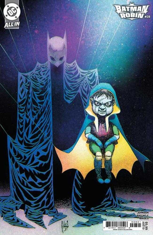Batman And Robin 28 Cover B Guillem March Card Stock Variant - Cadets Toys & Comics