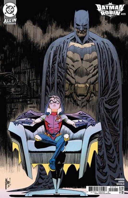 Batman And Robin 29 Cover B Guillem March Card Stock Variant - Cadets Toys & Comics
