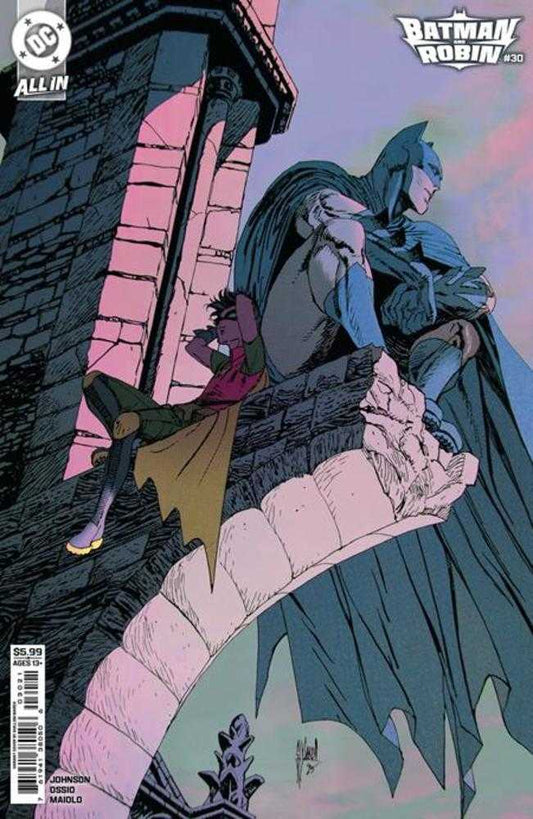 Batman And Robin 30 Cover B Guillem March Card Stock Variant - Cadets Toys & Comics