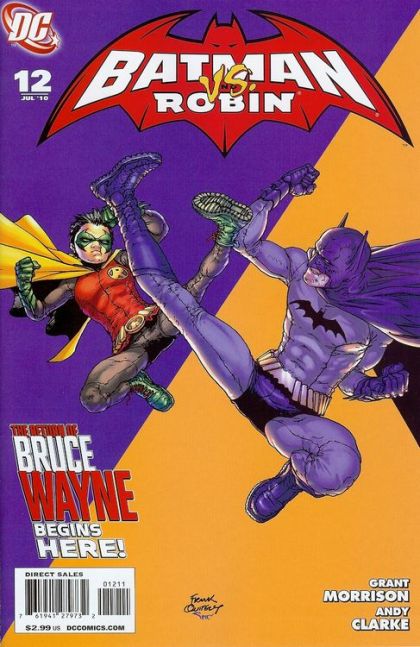 Batman y Robin, Vol. 1 #12 (Portada regular de Frank Quitely)