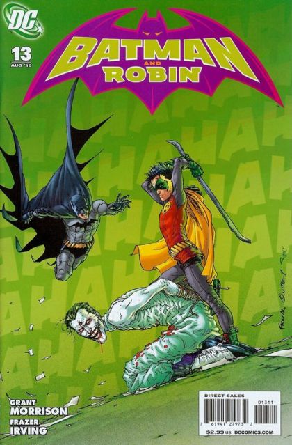 Batman y Robin, Vol. 1 #13 (Portada regular de Frank Quitely)