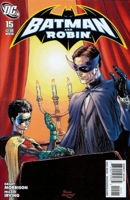 Batman y Robin, Vol. 1 #15 (Portada regular de Frank Quitely)