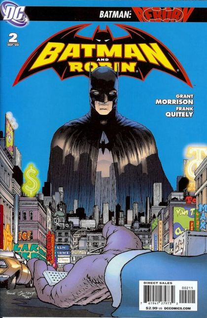 Batman y Robin, Vol. 1 #2 (Portada regular de Frank Quitely)