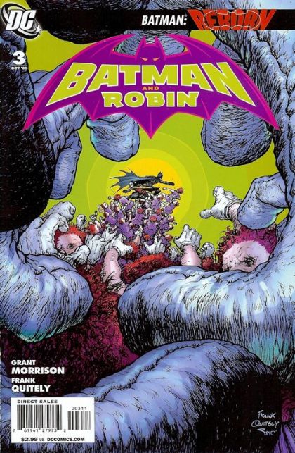 Batman y Robin, Vol. 1 #3 (Portada regular de Frank Quitely)