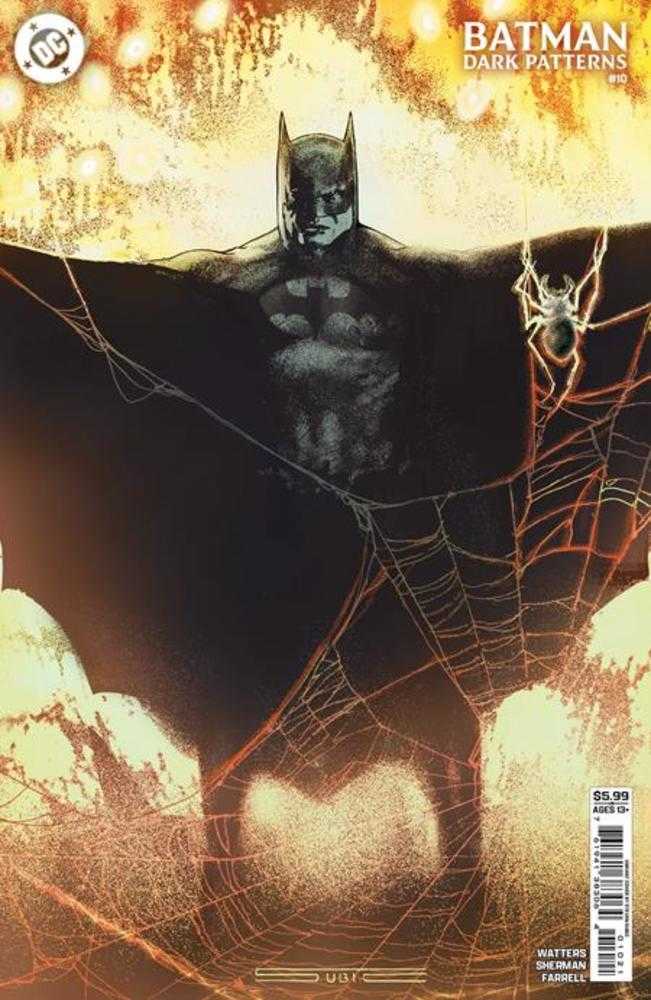 Batman Patrones Oscuros #10 (de 12) Portada B Variante en cartulina de Stevan Subic