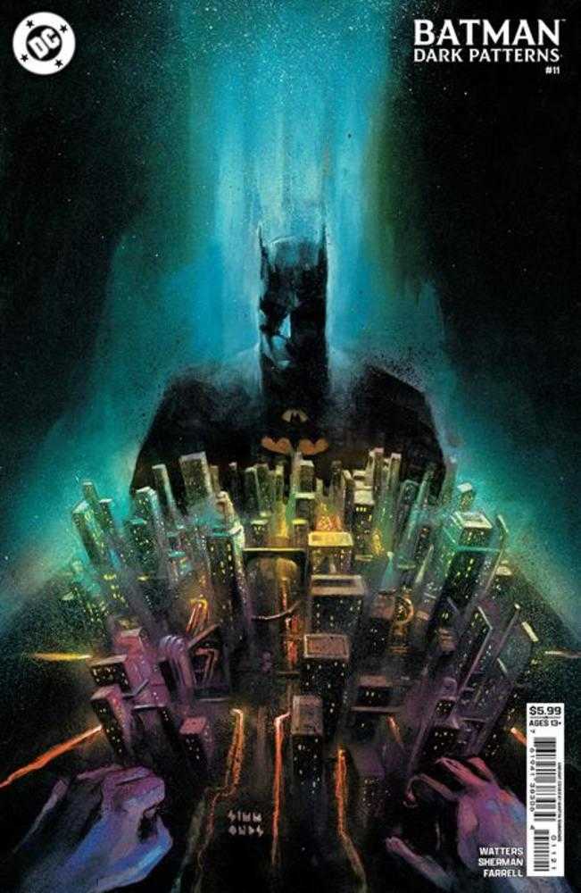 Batman Dark Patterns #11 (de 12) Portada B Martin Simmonds Variante en cartulina