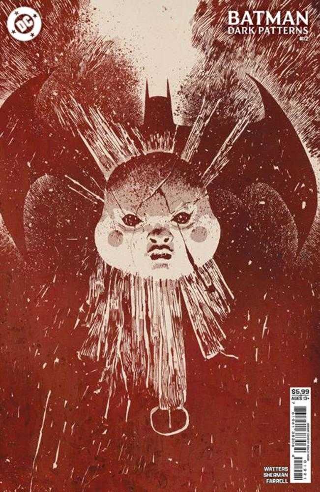 Batman Dark Patterns #12 (de 12) Portada B Ashley Wood Variante en cartulina