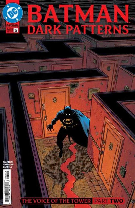 Batman Dark Patterns 5 (Of 12) Cover A Hayden Sherman - Cadets Toys & Comics