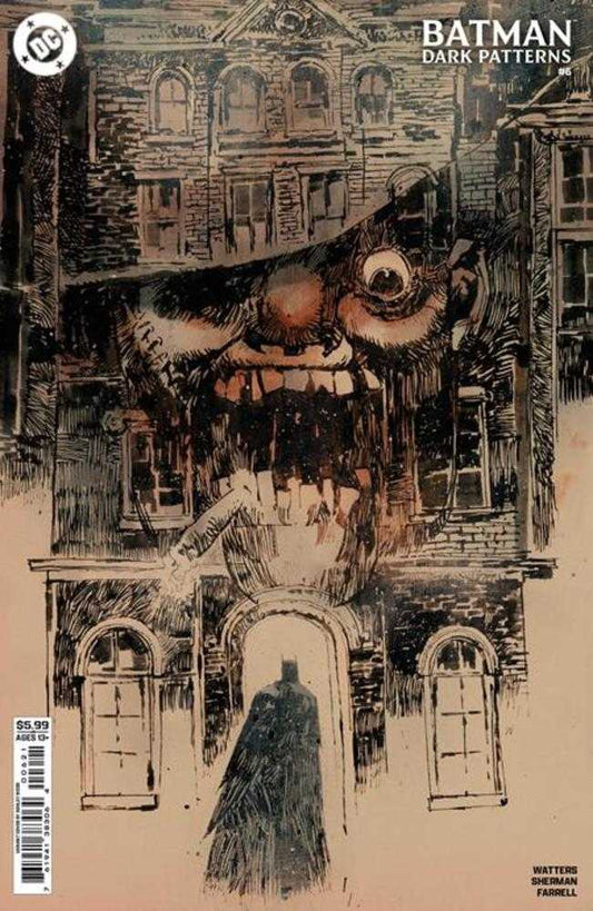 Batman Dark Patterns 6 (Of 12) Cover B Ashley Wood Card Stock Variant - Cadets Toys & Comics