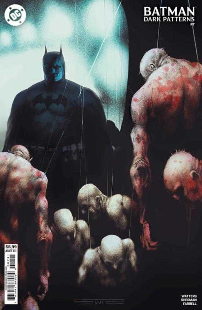 Batman Patrones Oscuros #7 (de 12) Portada B Variante en cartulina de Stevan Subic