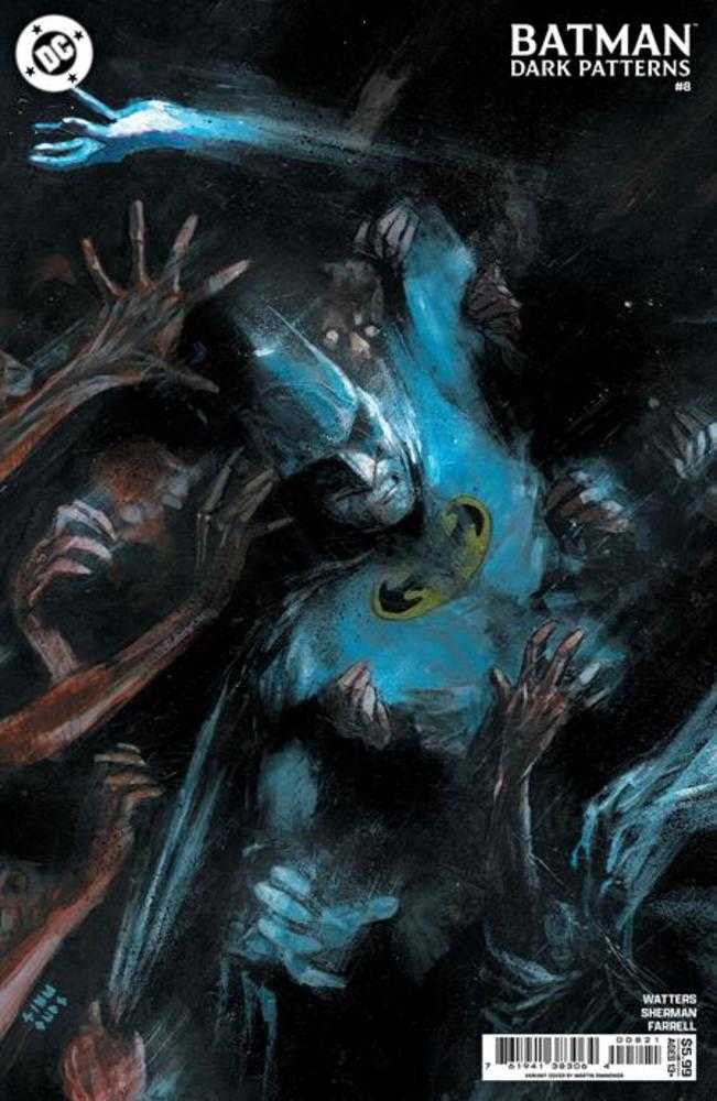 Batman Dark Patterns #8 (de 12) Portada B Martin Simmonds Variante en cartulina