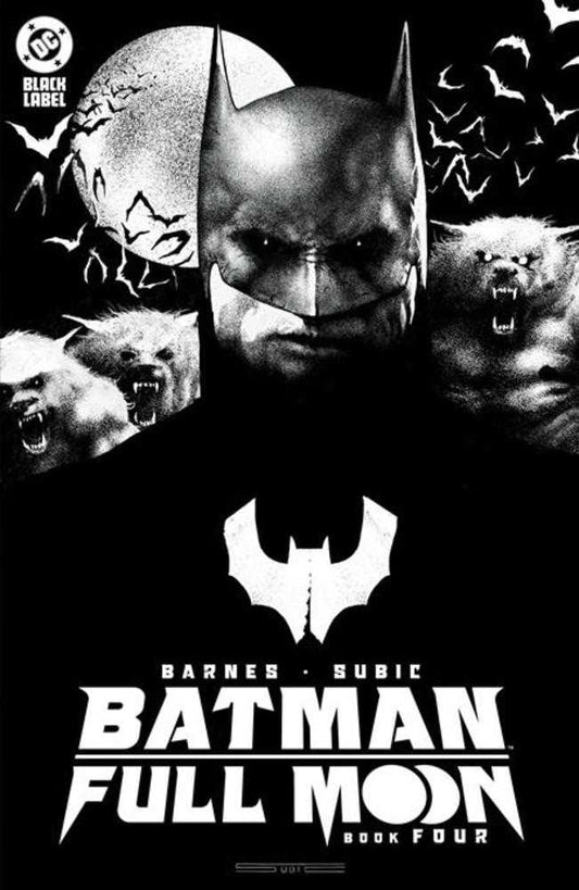 Batman Full Moon 4 (Of 4) Cover A Stevan Subic Glow - In - The - Dark (Mature) Previously Foc'D On 12/9 - Cadets Toys & Comics