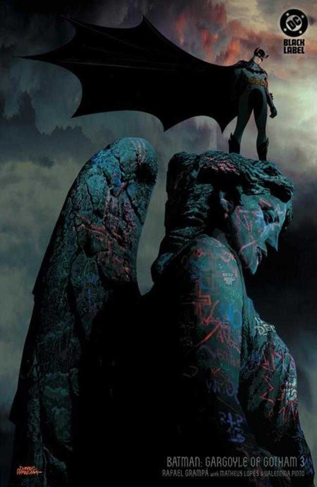 Batman Gargoyle Of Gotham 3 (Of 4) Cover B Jamie Hewlett Variant (Mature) - Cadets Toys & Comics