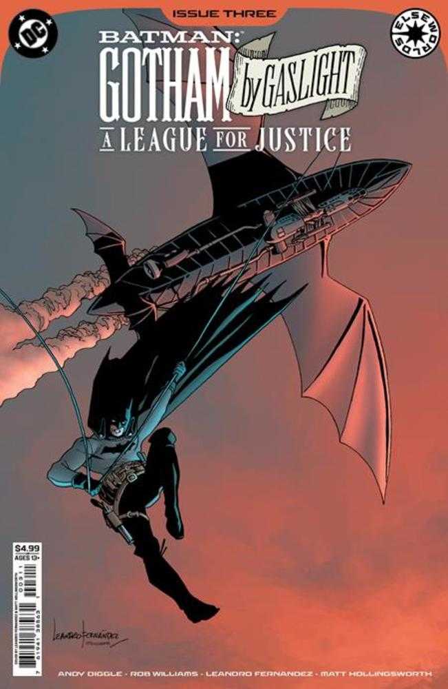 Batman Gotham a la luz de gas: La Liga de la Justicia n.° 3 (de 6), portada A, Leandro Fernández