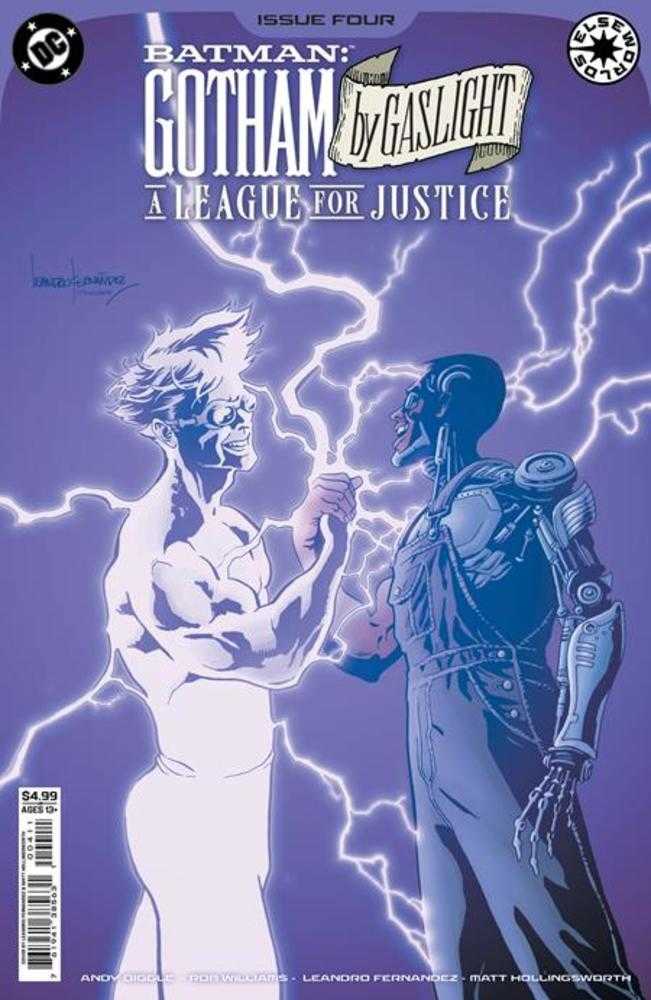 Batman Gotham a la luz de gas: La Liga de la Justicia n.° 4 (de 6), portada A, Leandro Fernández