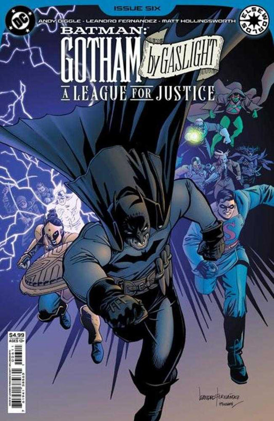 Batman Gotham By Gaslight A League For Justice 6 (Of 6) Cover A Leandro Fernandez - Cadets Toys & Comics