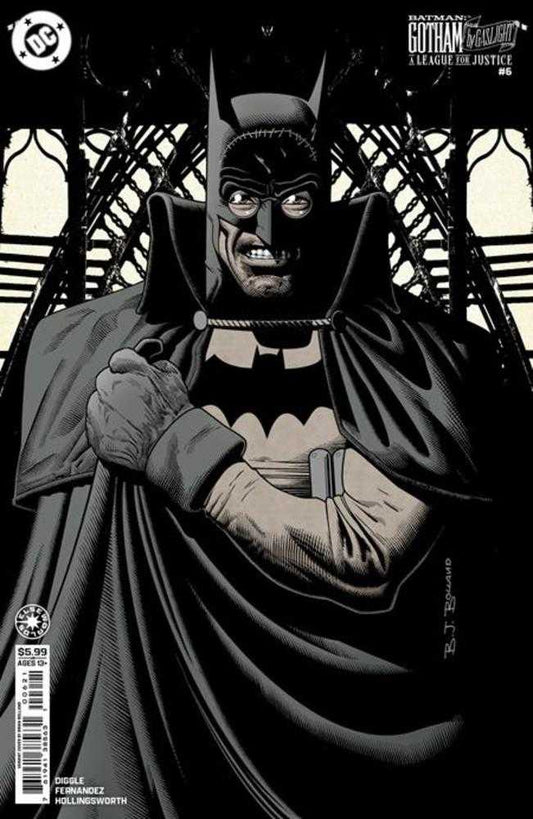 Batman Gotham By Gaslight A League For Justice 6 (Of 6) Cover B Brian Bolland Card Stock Variant - Cadets Toys & Comics