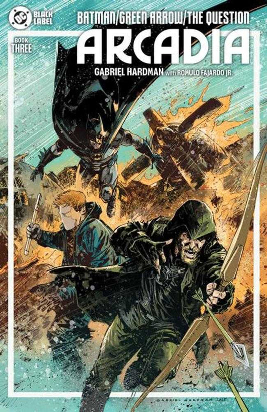 Batman Green Arrow The Question Arcadia 3 (Of 4) Cover A Gabriel Hardman (Mature) - Cadets Toys & Comics